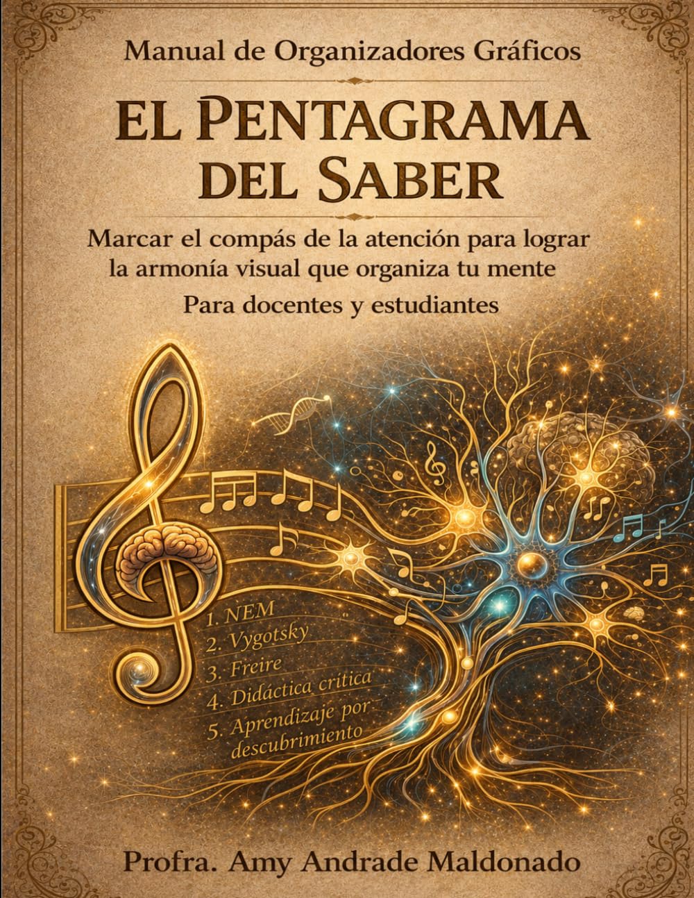 El Pentagrama del Saber: Manual de Organizadores Gráficos