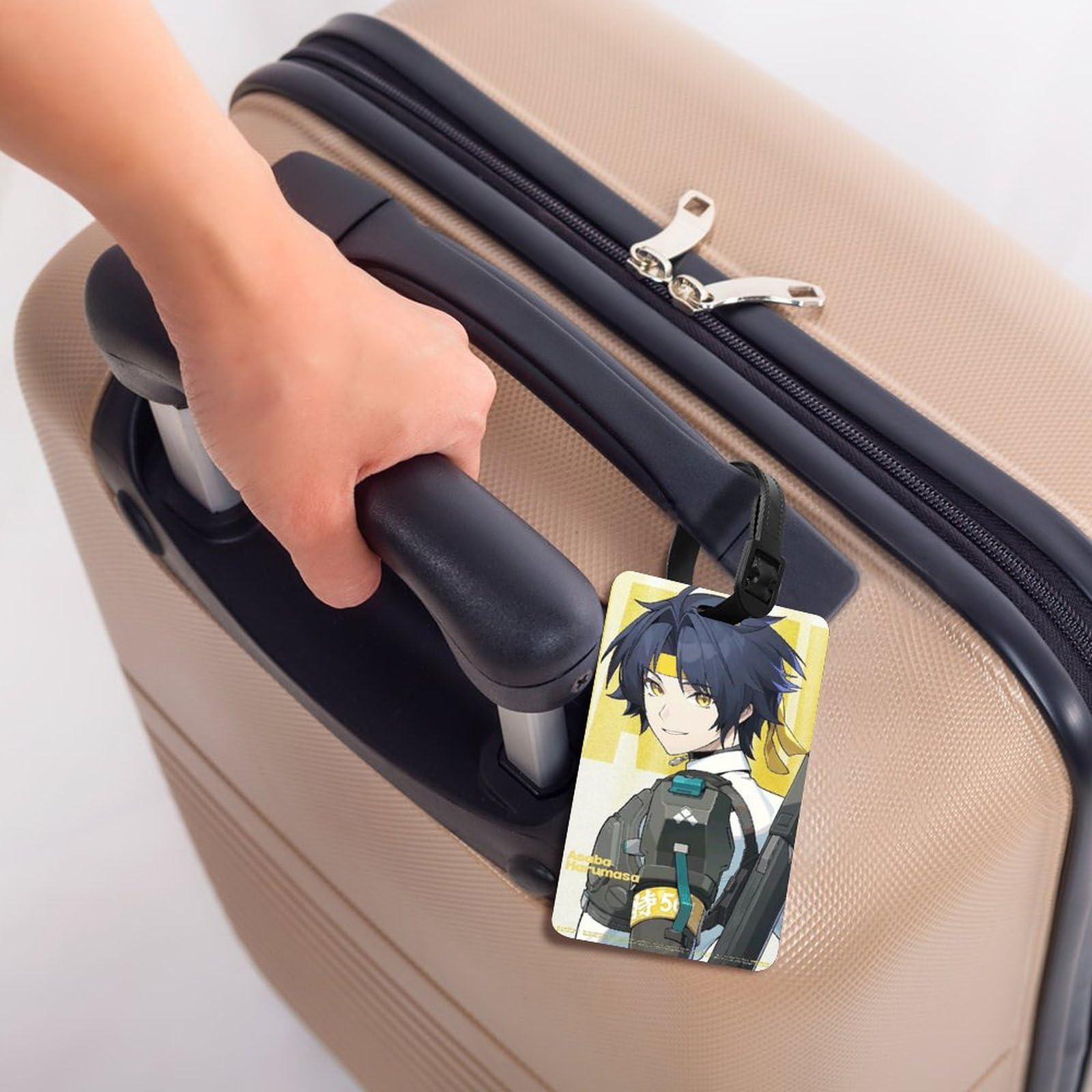 Amazon.co.jp: 荷物タグ ゼンレスゾーンゼロ 浅羽悠真 ラゲッジタグ
