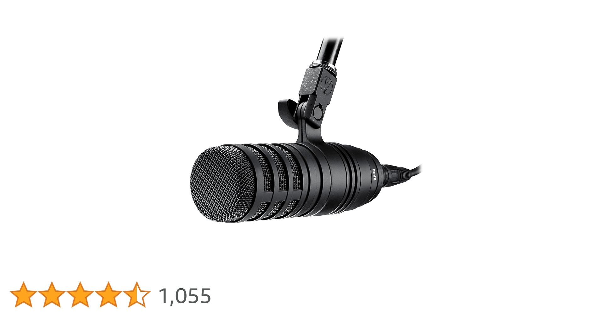 Audio Technica BP40 ダイナミック型マイクロフォンマイク Large-Diaphragm Dynamic Broadcast Microphone | BP40 | Audio