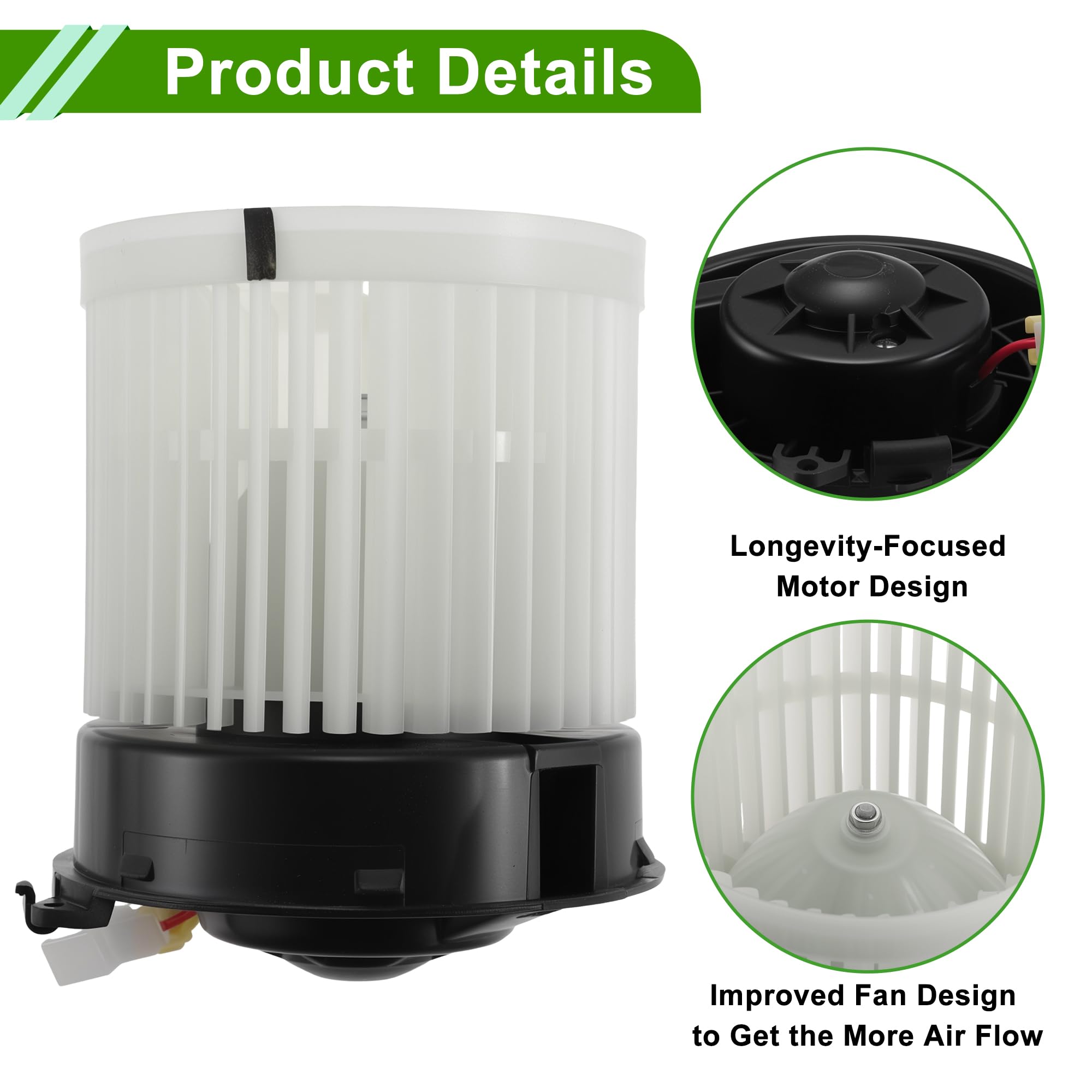 Moteur De Ventilateur HVAC Pour Nissan Qashqai II J11 J11 1.2L-2.0L 2013-2019 Ventilateur De Moteur De Climatisation Remplace 272264EM0A/272264BA0A
