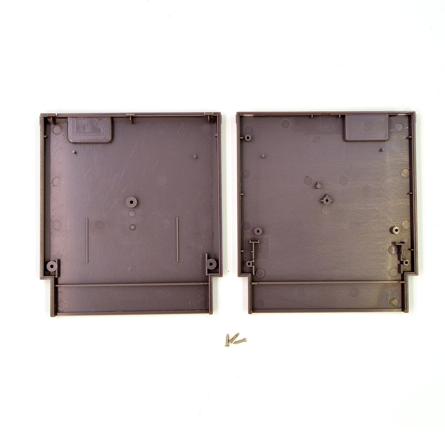 Ninthseason Lot de 2 coques de cartouche NES pour Nintendo NES Games avec 3 vis à tête cruciforme (gris)
