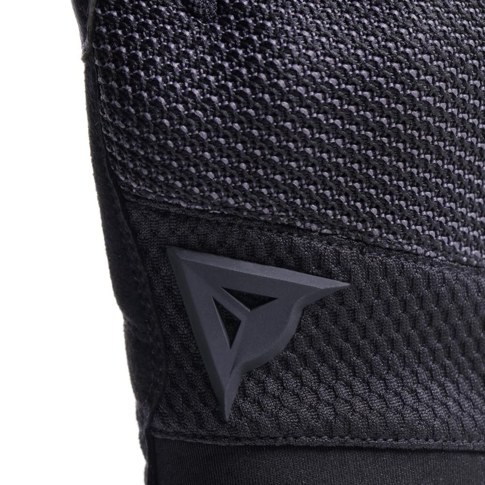 Dainese - Torino Gloves, Gants de Moto en Textile avec Protections des Articulations, Compatibilité Écrans Tactiles, Gants Moto pour Hommes, Noir