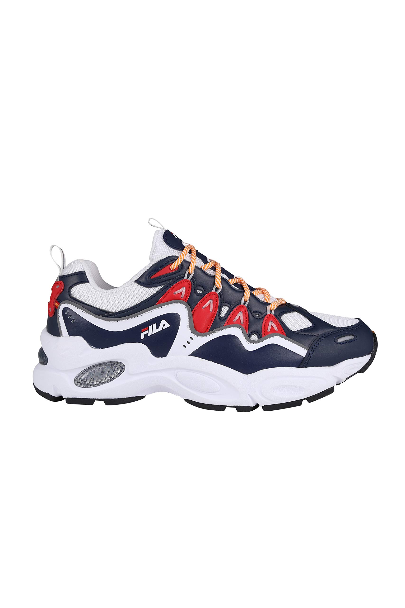 FilaMen's Nitra Trainers, White/Navy/Red