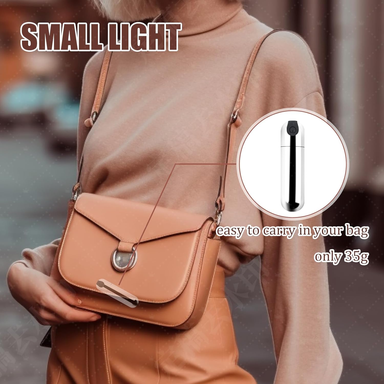 New Portable Massager, Silicone Skin Friendly for Massage Body Relaxation (Silver) - Image 6