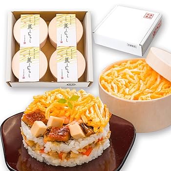 Amazon.co.jp: 冷凍寿司 蒸し寿司セット 4個入 ゐざさ 奈良名物