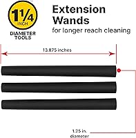 Vista 3 de Shop-Vac 90614-00 1 – barra extensora de 3 partes 1/4 pulgadas
