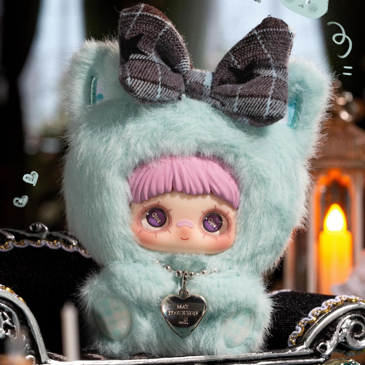 MayMei May I Love You Series Blind Box Action Figures Mystery Collectible Toys Random Surprise Gift for Birthdays Christmas Desktop Ornaments Display Collectors,1 PC