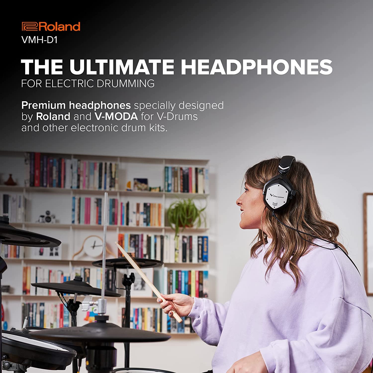 Roland VMH-D1 V-Drums Headphones - Image 7 thumbnail