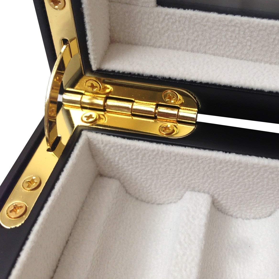 4LESS 10 Pen Fountain Wood Display Case Holder Storage Organizer Collector Box 1601E