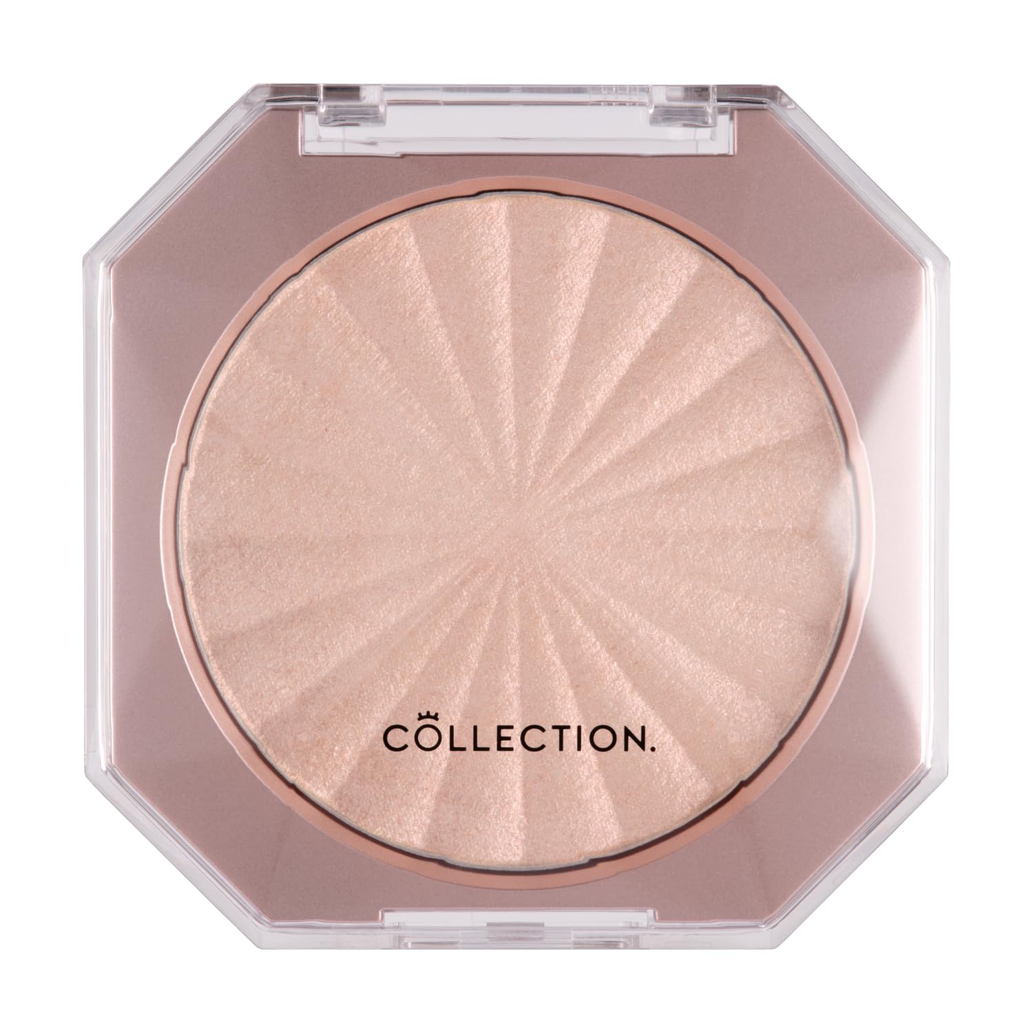 Collection Cosmetics Diamond Shine Highlighter, Powder Highlighter, Glass Skin, 6.5g, Pink Shimmer