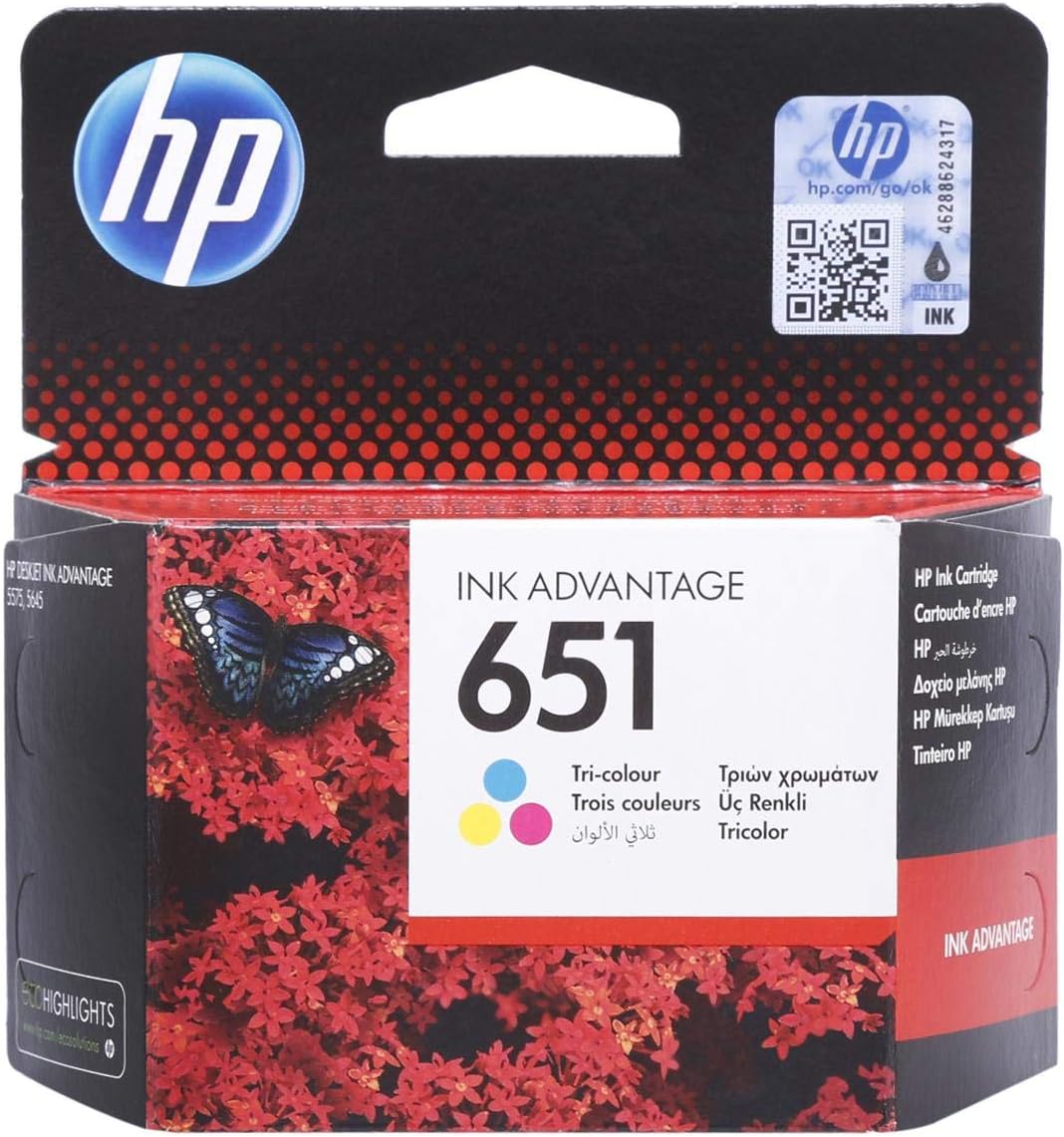 Ink Cartridge - 651, Multi Color