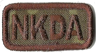 NKDA Tactical Patch 2"x1" - No Known Drug Allergy