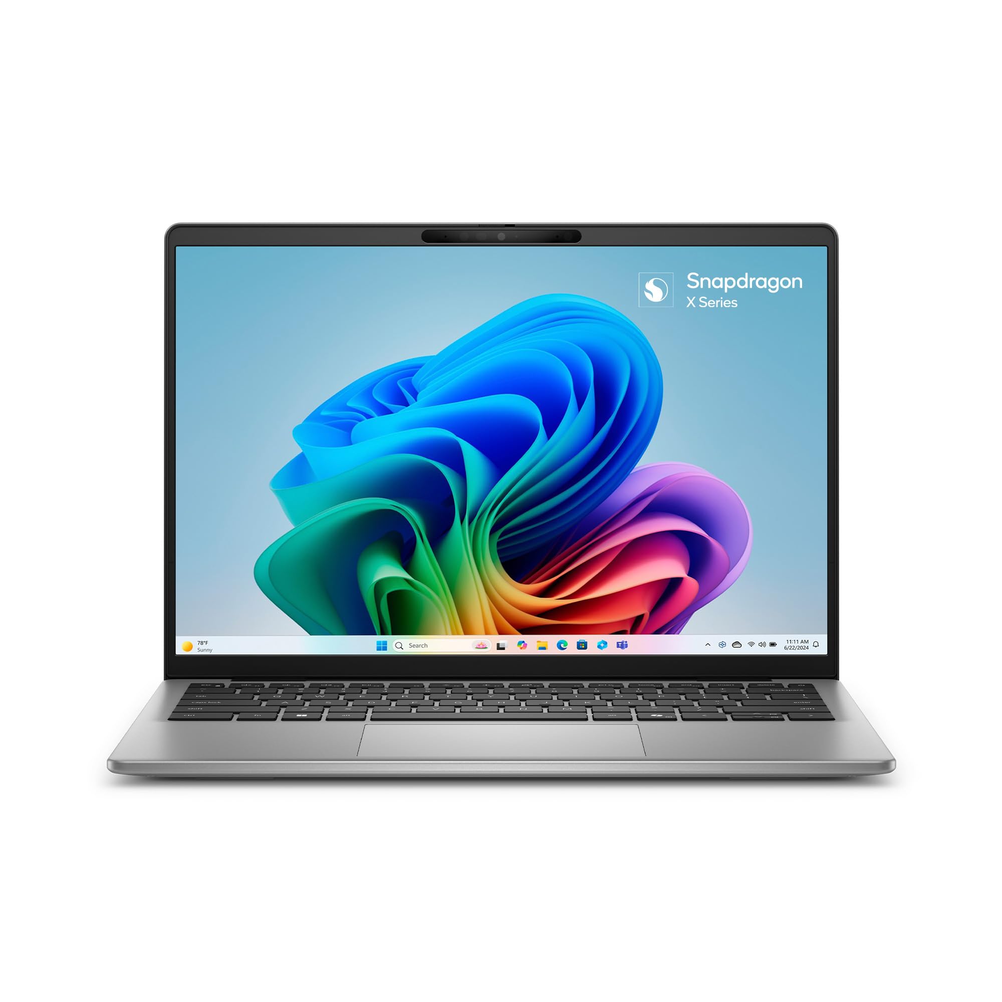 Inspiron 14 5441 Laptop - 14-inch FHD+ (1920x1200) 16:10 Display, Snapdragon X Processor X1-26-100, Qualcomm Adreno GPU, 16GB RAM, 512GB SSD, FHD RGB Camera, Windows 11 Home, Copilot+ PC - Titan Grey