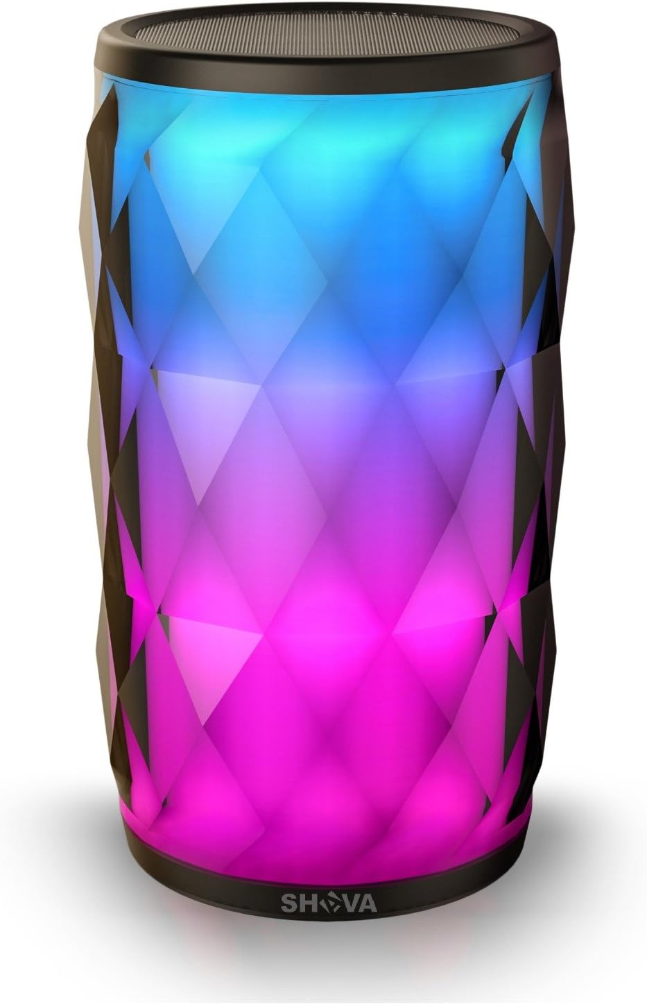 Night Light Bluetooth Speaker, SHAVA Jewel Portable Wireless Bluetooth Speaker Touch Control RGB Speaker 6 Color LED Themes Bedside Table Lamp, Speakerphone/PC/