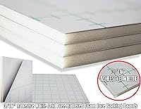 Vista 7 de Tablero de Espuma Autoadhesiva 24x36 50PK. Tablero de Montaje Autoadhesivo. Tablero de Espuma con Núcleo de Espuma y Adhesivo 24x36. Tablero