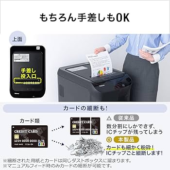 Amazon.co.jp: サンワダイレクト シュレッダー 業務用 オート
