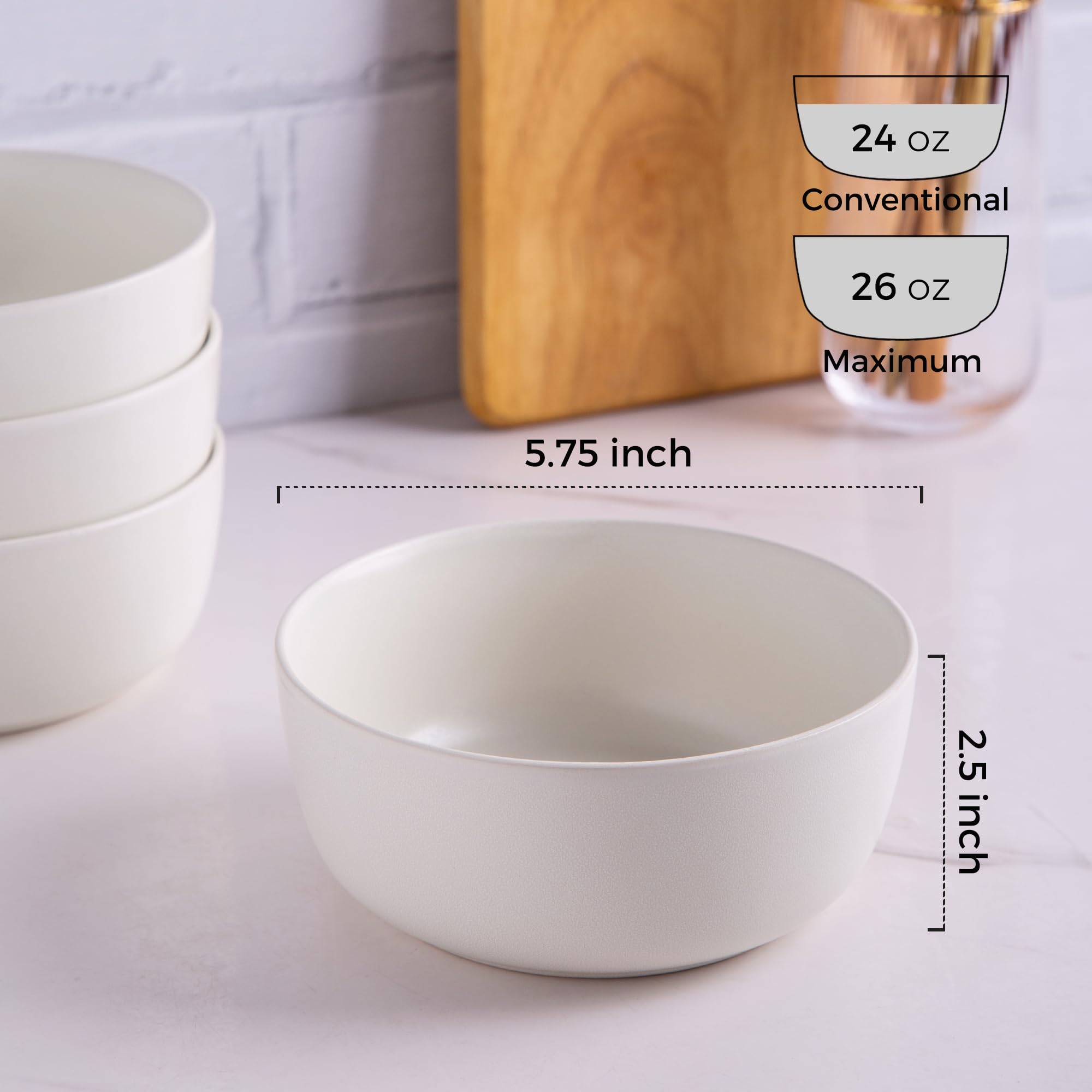 Ginkgo 90 Count 30 Oz Extra Large Paper Bowls Leak Proof