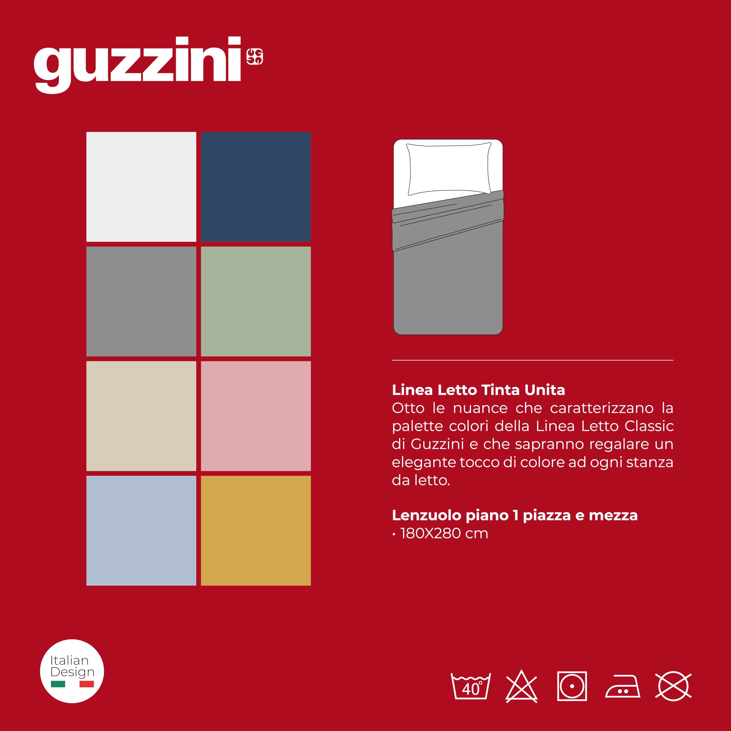 Lenzuola In Cotone Percalle 200 Fili - Certificato Oeko-Tex, Fresche E Traspiranti - Misura Una Piazza E Mezza (180x280 Cm) - Foto 10