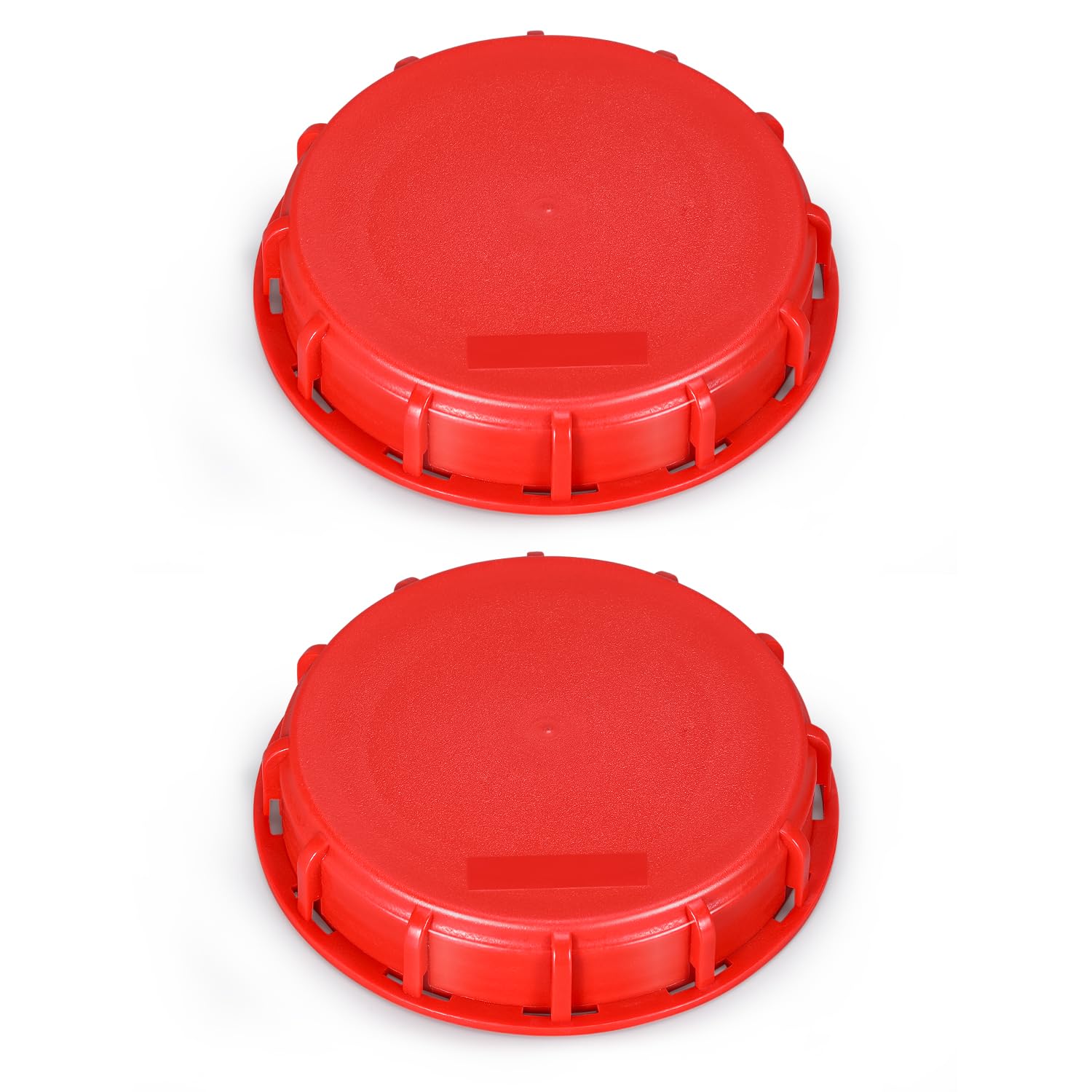ASEVAT 2 Pack IBC Tote Lid Cover 6.5" IBC Tank Water Liquid Tank Cap Plastic, Cover Lid Cap Adaptor with Gasket for Chemical, Food, Industries Storage 275-330 Gallon