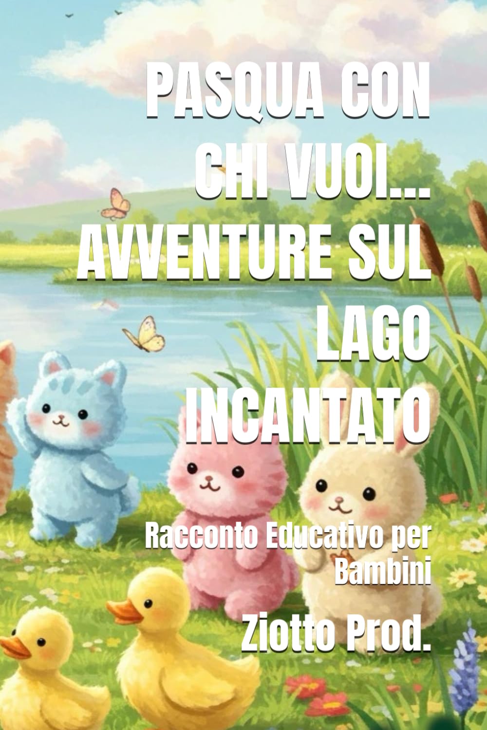 PASQUA CON CHI VUOI... AVVENTURE SUL LAGO INCANTATO: Racconto Educativo per Bambini