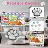 4Pcs Taba Squishy, Cat Paw Squishy, Taba Squishy Paw, Funny Novelty Cute Animals Stress Relieving Fidget Toy for Boys Girls Birthday Party Gifts, Anxiety&Relaxation for Adults Kids Teenage