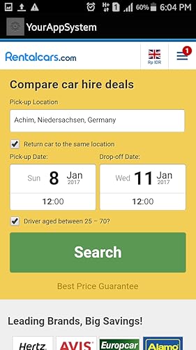 Car Rental in Achim, Germany