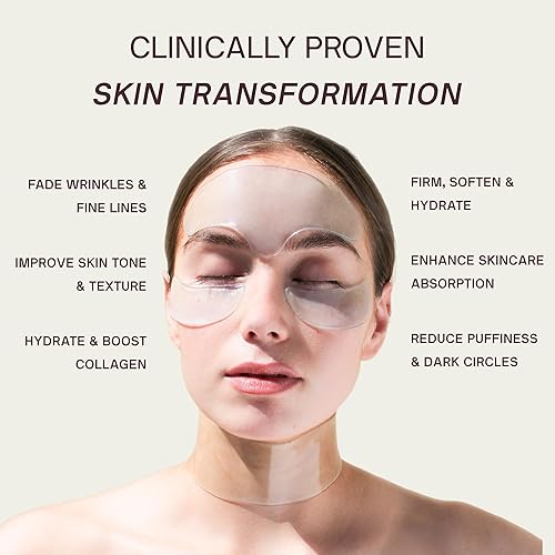 Miniatura 2 de Dermaclara Kit de parches faciales  Parches antiarrugas para frente, líneas de sonrisa, tratamiento de línea de fruncido antiarrugas de silicona,