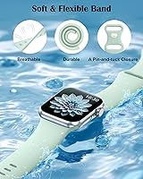 Vista 2 de TreasureMax Correa deportiva compatible con correas de Apple Watch para mujeres de 38 mm, 40 mm, 41 mm, 42 mm, 44 mm, 45 mm, 46 mm, 49 mm, correa