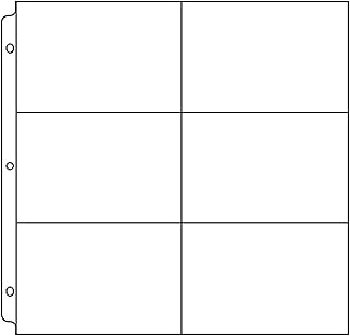 We R Memory Keepers Photo Sleeve Protectors 12x12 Inch 4x6 Inch-Pockets,...