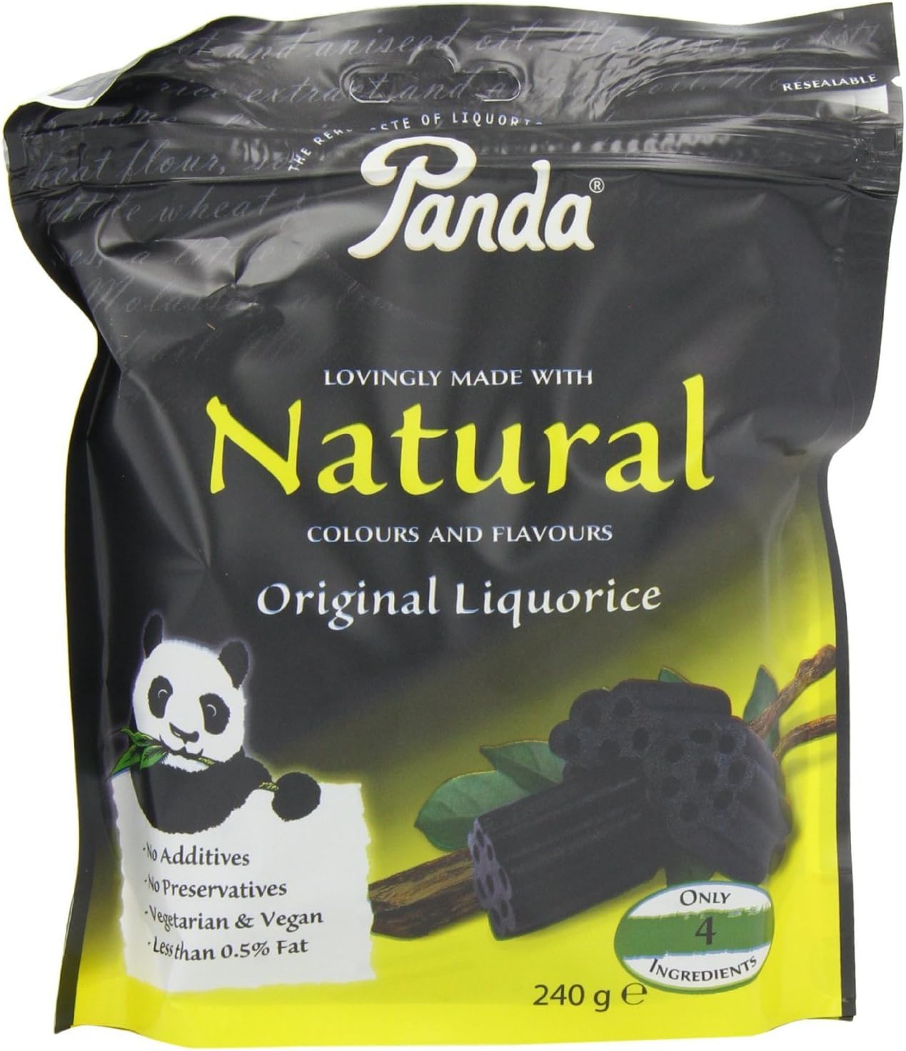 Panda Liquorice Cuts Bag 240 g (Pack of 6) Amazon.co.uk Grocery