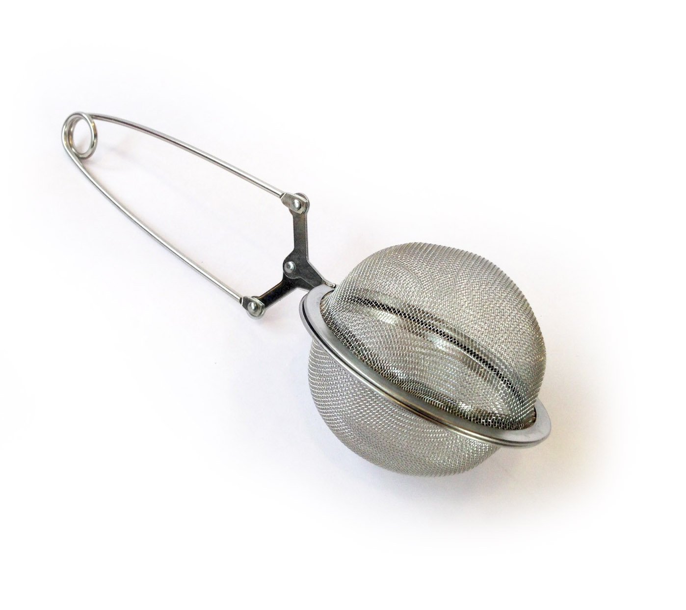 Glive's Tea Leaves Herb Mesh Ball Infuser Filter Squeeze Strainer for Green and Black Tea