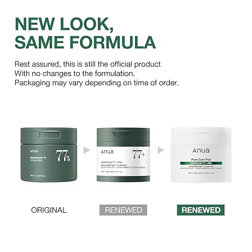 Miniatura 2 de ANUA Heartleaf 77 Toner Pad 70 hojas, PHA Dead Skin Care Low pH Daily Toner Pad exfoliante