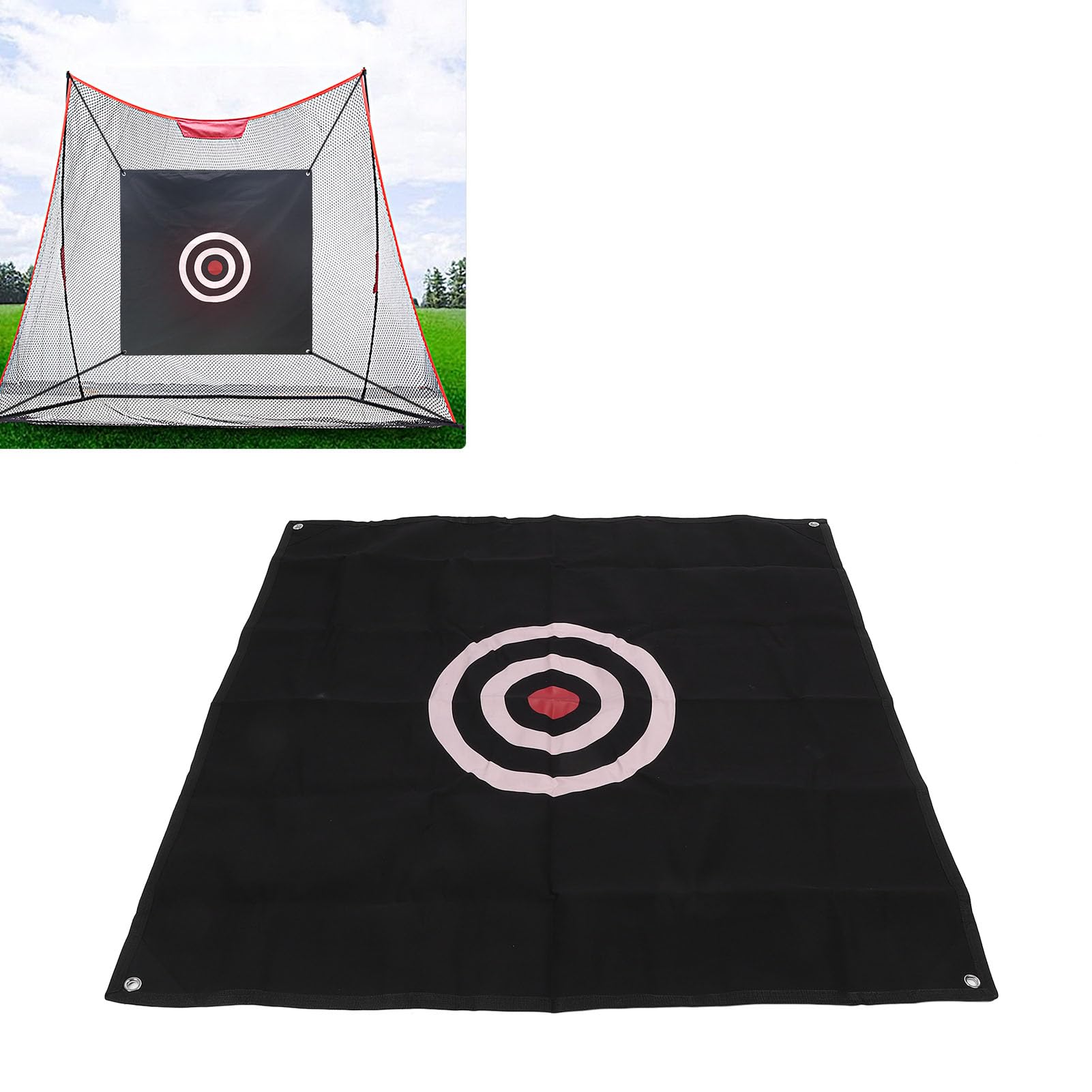 WGFOIP 1PCS Golf Hitting Net, Practice Target Portable for Golfers Indoor Outdoor Golf Swing Training