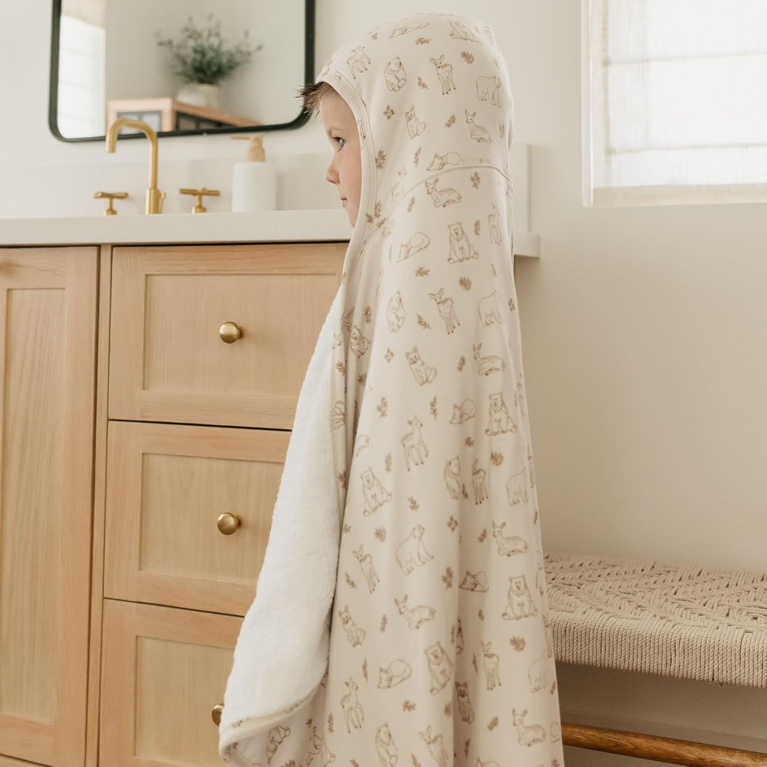 Copper Pearl Dylan Premium Big Kid Hooded Towel