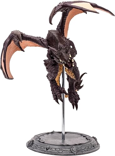 Miniatura 10 de McFarlane Toys - World of Warcraft Red Highland Drake y Black Proto-Drake 2pk - Figuras posadas a escala 1:12