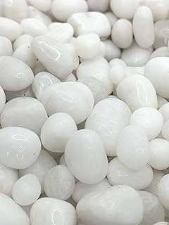 Pedra Pearl White Polished Pebble Stones Decorative Stone for Garden