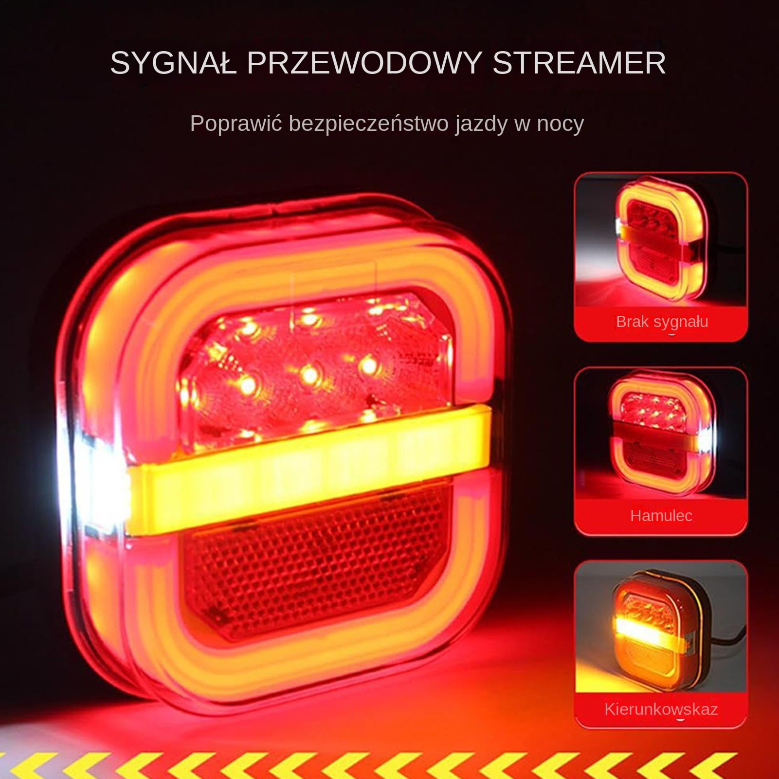 Światła Tylne LED Do Przyczep Lampa Tylna Do Holowania