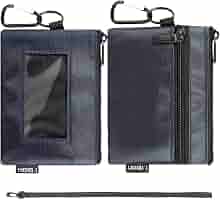 T.CONTACT Slim RFID Blocking Wallet With ID Window & Keychain - Waterproof, Compact With Lanyard