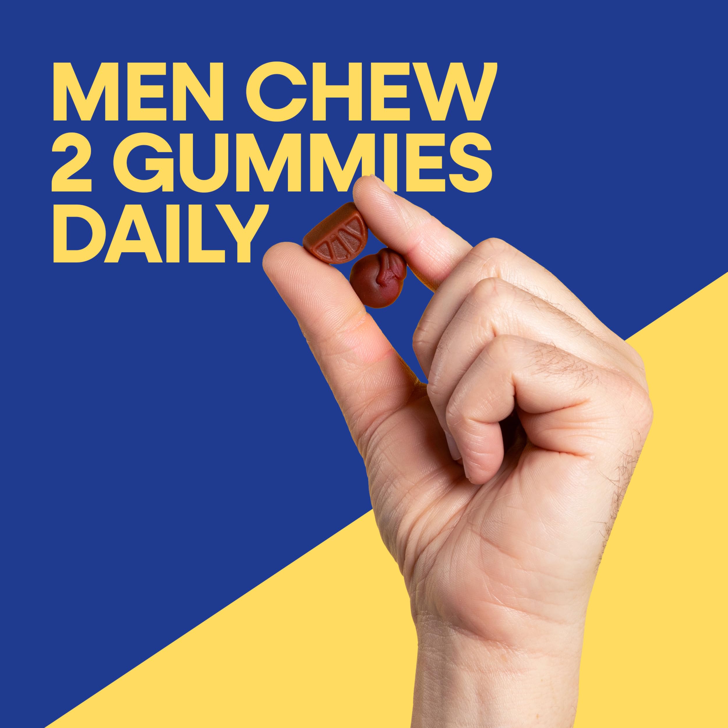 Nature's Way Alive! Men’s 50 Plus Multivitamin Gummy, Fruit-Flavored, 150ct — Amazon image 4
