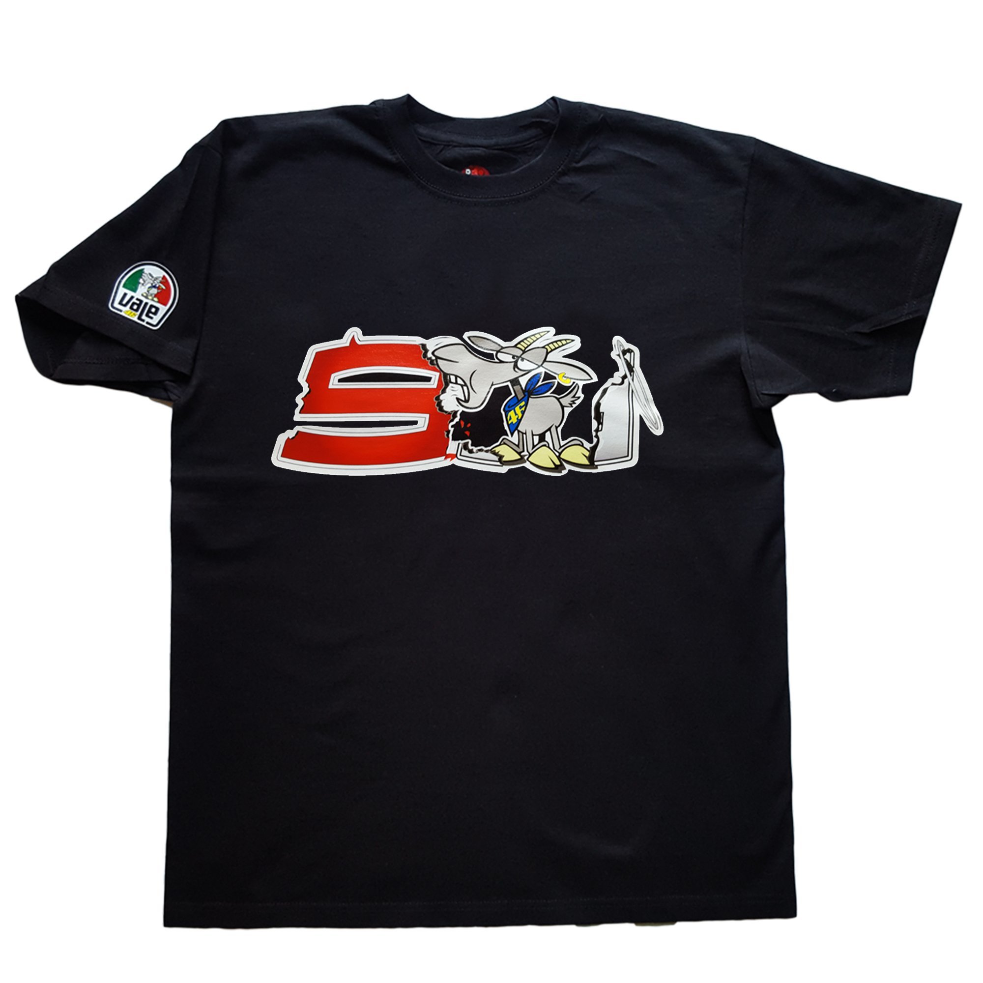 Redi Clobber Valentino Rossi The Goat 99 Eater T-Shirt Black (XL)