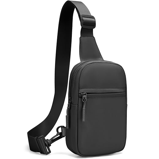 FORZAROCKET Plus Size Sling Bag | XL Extended Strap 70" | Women Men Small Crossbody Bag | Anti-Theft Backside Pocket