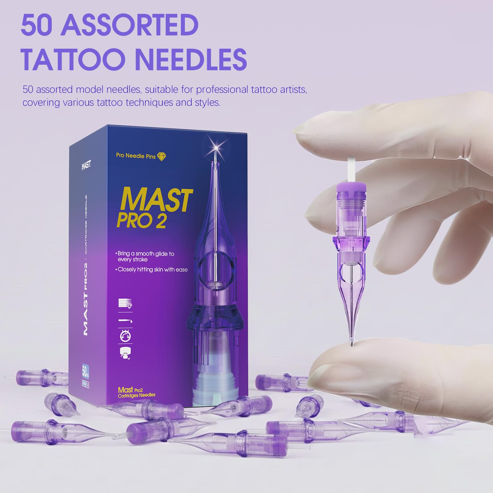 Mast Pro2 Disposable Tattoo Needle Cartridges