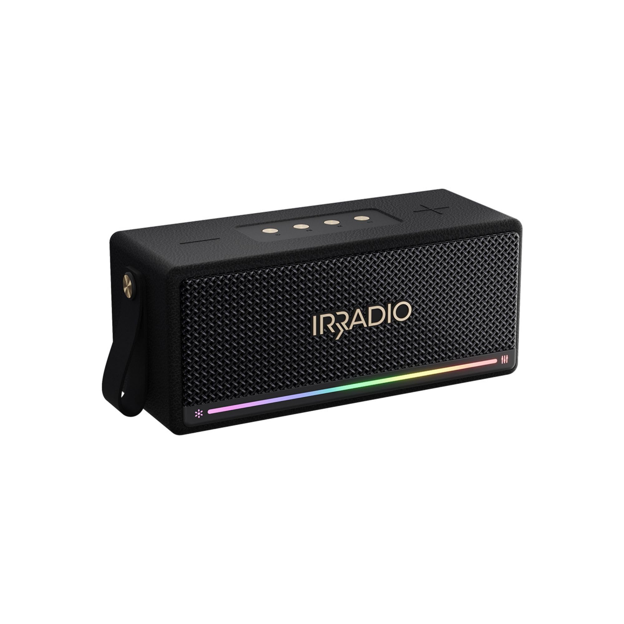 IR-M6 Classic, Cassa Bluetooth portatile, 40W, Doppio Woofer e Tweeter, Grado di impermeabilizzazione IPX7, Illuminazione LED RGB, Funzione True Wireless Stereo, Compatibile formati MP3 e WA