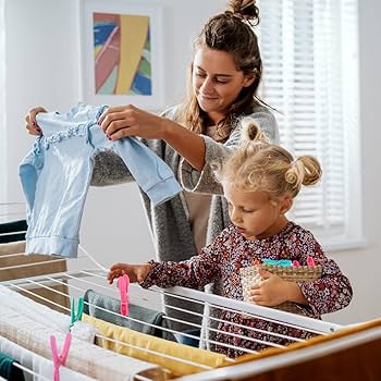 Mollette Per Bucato In Acciaio Inox | 60 Pezzi Antiscivolo | Per Stendere Vestiti E Asciugamani
