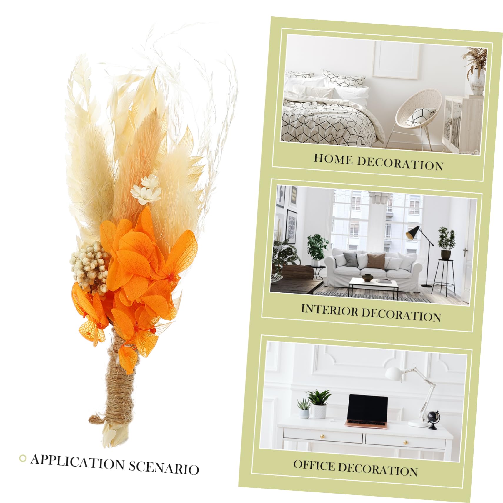 STOBAZA 4stücke Trockenblumenstrauß Mini Getrocknete Blumen Für Dekoration Für Hochzeiten Home Decor Fotografie Hintergründe Kunstvolle Arrangements Zeitloser Charme