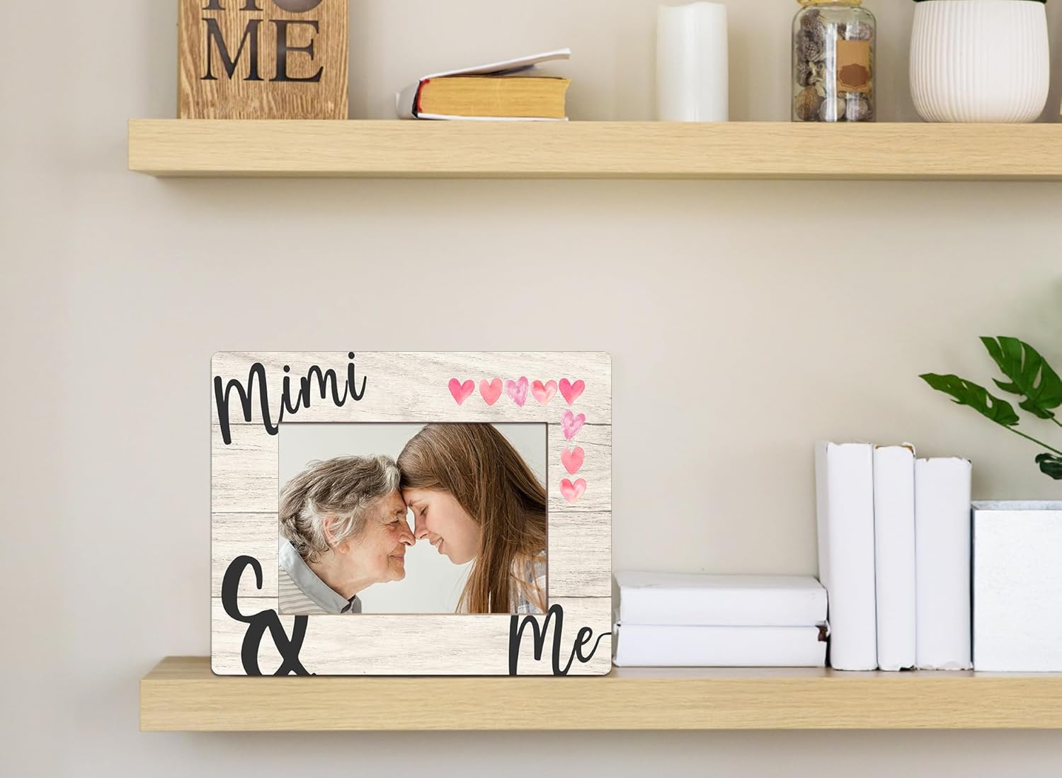 Orchroma Mimi Gifts,Mimi and Me Picture Frames Gifts for Grandma from Grandkids, Grandma Birthday Mothers Day Gift for Mimi Grandma,4x6 Inch Photo - Image 4