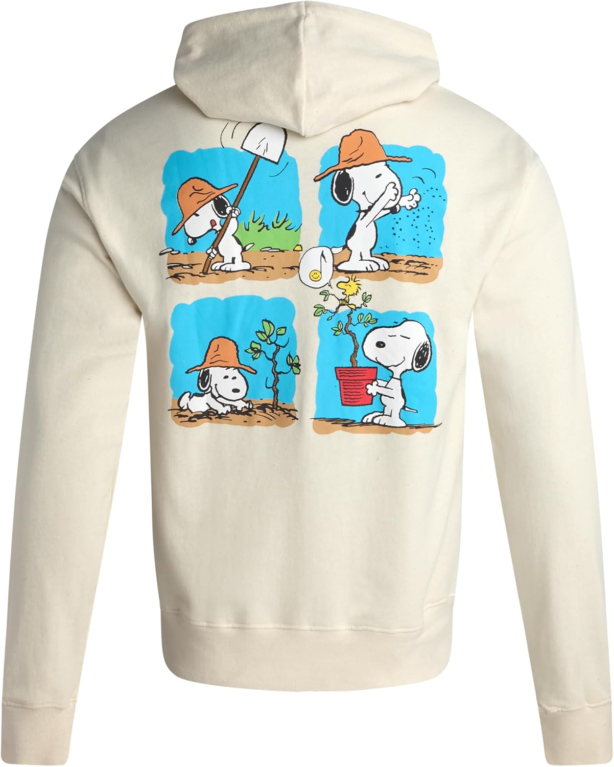Peanuts Snoopy Womens and Mens Graphic Hoodies - Cozy Fleece Pullover Sweatshirts for Women & Men, Vintage Streetwear Hoodies - Image 6