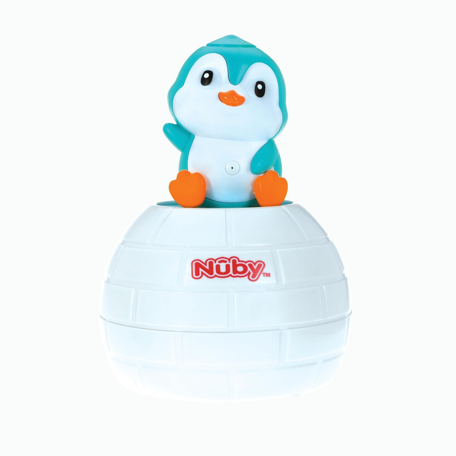 Nuby Pop-Up Penguin Bath Toy with 3 Bath Squirters - Baby Bath Toy for Boys and Girls 18+ Months Pop-Up Penguin Squirter image 3 of 6 B0C7S4HPMF
