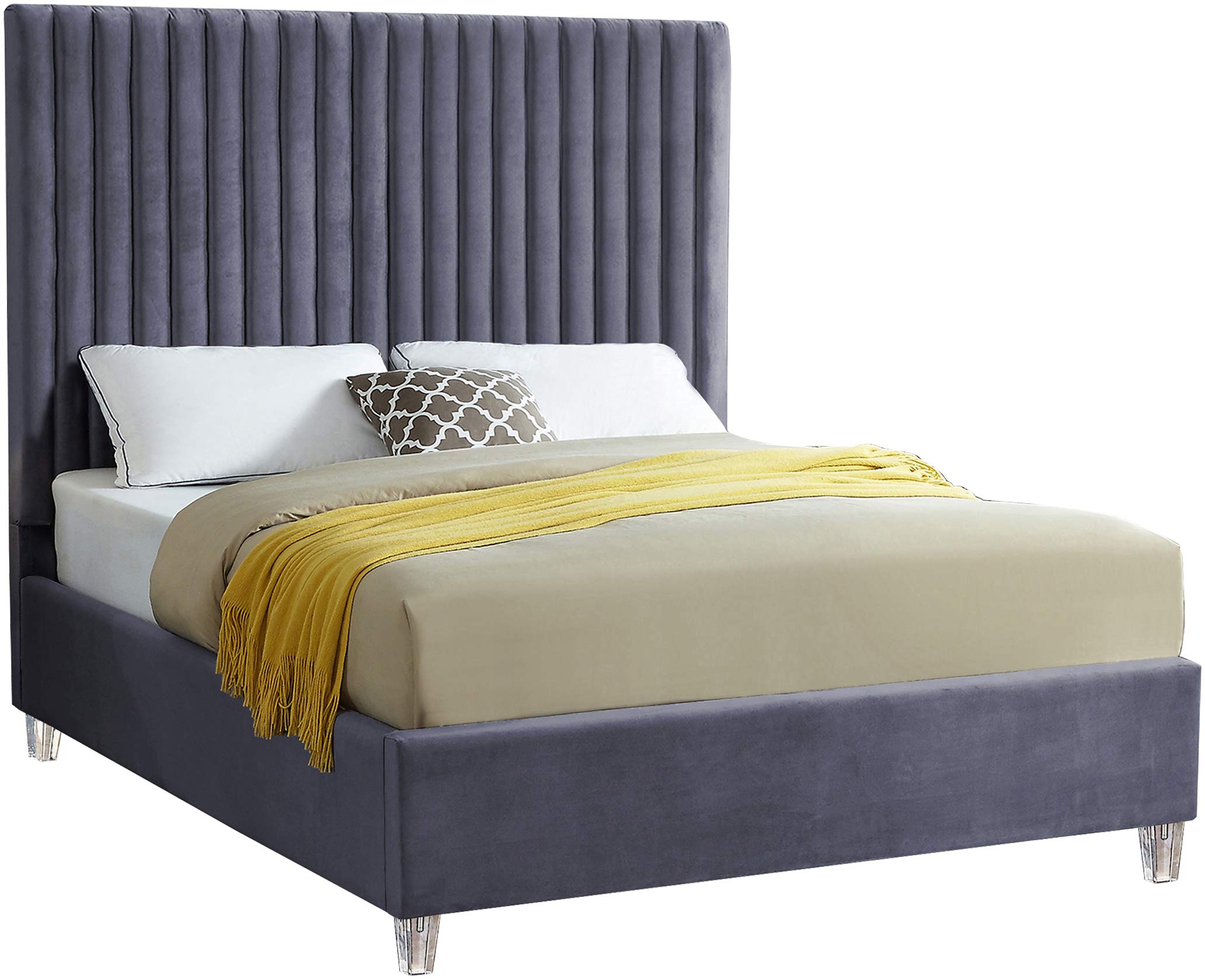 Buy Meridian Furniture Candace Collection Modern Contemporary Velvet