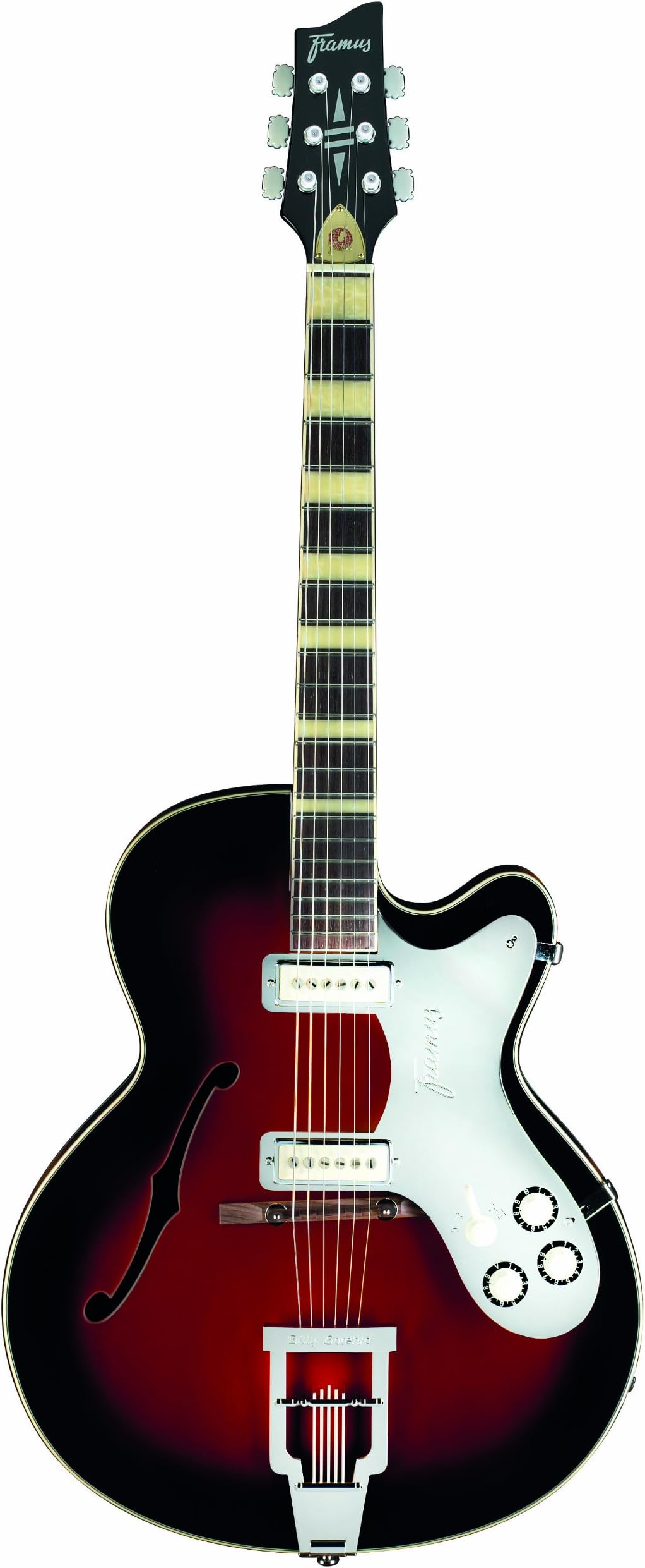 Framus Vintage Billy Lorento FR05120BILORJGV11 - Electric Guitar - Blackrose High Polish